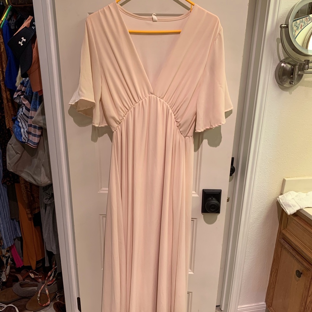PinkBlush Maternity Maxi Dress